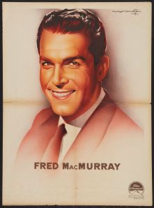 fred macmurray soubie poster