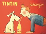 tintin movie poster savignac