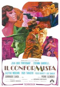 the conformist italian movie poster