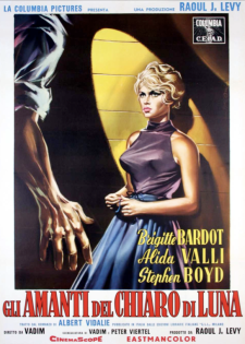 the night heaven fell italian poster bardot symeoni
