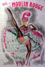 bal du moulin rouge o'kley french poster