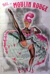 bal du moulin rouge o'kley french poster
