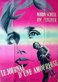 LE JOURNAL D'UNE AMOUREUSE french poster affiche