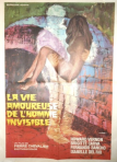 la vie amoureuse de l'homme invisible affiche