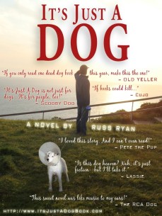 it's just a dog book cover blurbs